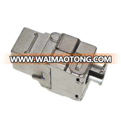 10G 90 degree 8pin rj45 cat6 ftp keystone jack modular jack