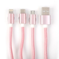 2020 Factory Support Small Quantity Order Charging Nylon Braided Cable Micro USB Cable