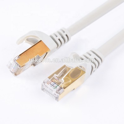 Factory Price Cat7 Jumper Cable Outdoor STP 1m 2m 5m 10M Customized Patch Cable