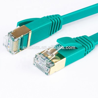 High quality cat 7 ethernet patch cable 28awg  cat7 telecommunication jumper cable