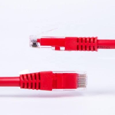 RJ45 Patch Cable Cat 5e Cat 6 Patch Cords with Fu 3U#39; 50U#39; gold plated connector