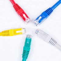 Brand Network ethernet rj45 cat 5 cat6 utp ftp stp sftp patch cable 24awg 1m  3m wire cat 5 cat 6 patch cord cable