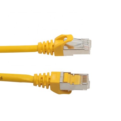 High Quality  CAT5e 100-MHz Shielded Cat5e Moulded Patch Leads 0.5m Cat 5e cables patch cord